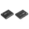 Alcasa HDMI Switcher - HDMI - Schwarz - Metall - 7680 x 4320 - Daten - Gold (GC-M0261)