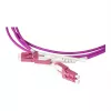 Patchkabel LWL Duplex OM4 (Multimode, 50/125) LC/LC, UNIBOOT, LSZH, reversible polarity, Entriegelungslasche, 10m, Good Connections® (LW-U810LC4)