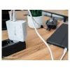 Good Connections GC USB-Fast Charger 140W GaN-Technologie, 2x USB-C, PD 3.1, QC 5.0, PPS Weiß -• USB-Schnellladegerät 140W• für Smartphones