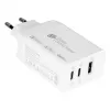 Alcasa PCA-W007W Ladegerät für Mobilgeräte Universal Weiß AC Schnellladegerät für den Innenbereich (PCA-W007W)