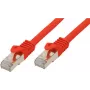 Netzwerkkabel S/CONN Cat. 7 S/FTP 30 m Rot