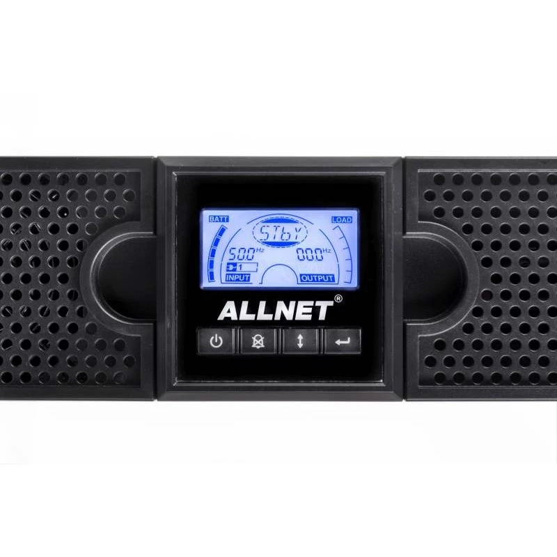 ALLNET USV 1000VA Line-Interactive USB/RS232 LCD-Anzeige 19/Tower - (Offline-) USV - 31 Min.