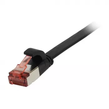 Synergy 21 Patchkabel RJ45, CAT6 250MHz, 3m schwarz, FTP(U/FTP), TPE(Superflex), Flach, Synergy 21, - Digital/Daten - Netzwerk