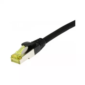 Patchkabel RJ45, CAT6A 500MHz, 25m, schwarz, S-STP (S/FTP), TPE/LSZH (Ultraflex), AWG26, mit Cat.7 Rohkabel, Synergy 21 (S217626)
