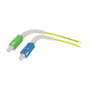 Synergy 21 LWL-1-Faser-Patchk. 1.0mtr.SC-SC(APC) - 9/125u - OS2 - G657A2 - AD=2mm - flexible Knickschutztülle (S215731)