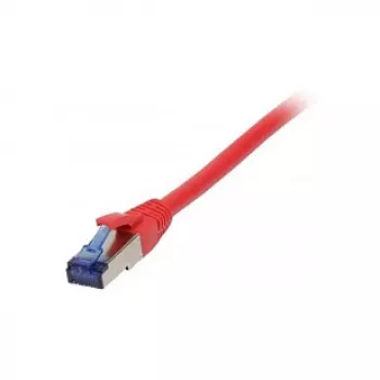 Patchkabel RJ45 - CAT6A 500Mhz - 3m - rot - S-STP(S/FTP) - TPE/LSZH(Superflex) - AWG26 - Synergy 21