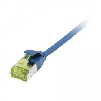 Synergy 21 Patchkabel RJ45 CAT6A 500 MHz 5 m Blau U/FTP Slimline Rund Ø 3,8 mm – Netzwerk – CAT-7-Kabel/RJ45-Stecker