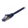 Patchkabel RJ45 - CAT6A 500Mhz - 0,5m - blau - S-STP(S/FTP) - AWG26 - LSZH - Synergy 21