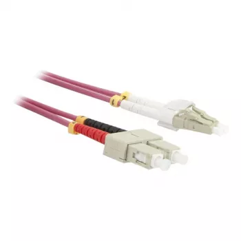 Synergy 21 S216294 - 2 m - OM4 - LC - SC - Stecker/Stecker - Violett