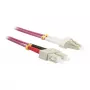 Synergy 21 S216294 - 2 m - OM4 - LC - SC - Stecker/Stecker - Violett