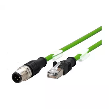 Metz 142M4D15020 Ethernet-Patchkabel Schwarz