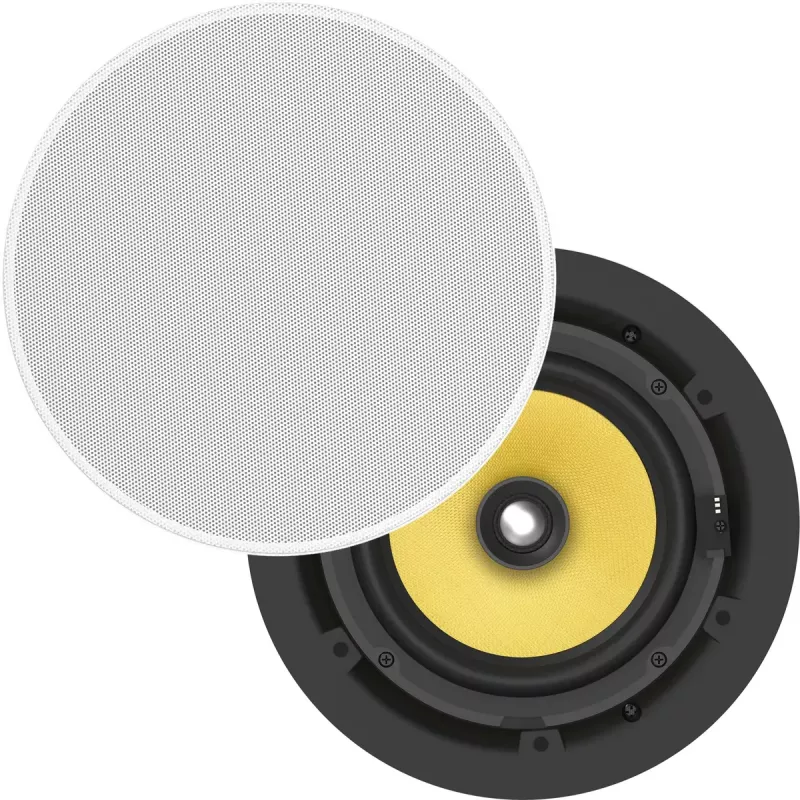 Vision CS-1900P kabelloser Bluetooth-Lautsprecher, Zweiwege-Koaxial, 35 W, Weiß