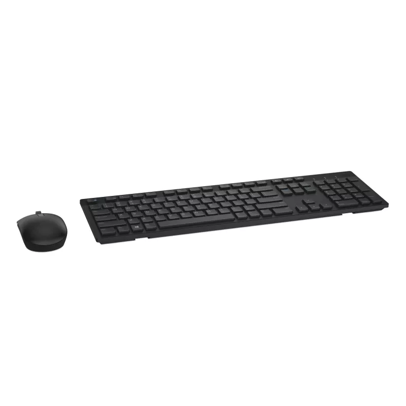 Dell KM636 - Tastatur-Maus-Set - kabellos - 2,4 GHz - QWERTZ - Deutsch - Schwarz