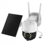 IP-Sicherheitskamera Foscam B4 Dome 4 MP (2560×1440), WLAN 2,4 GHz, IP65, Solar + Batterie 5000 mAh, 355° Schwenken, 90° Neigen