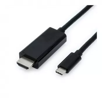 11.99.5841, 2 m, HDMI Typ A Standard, USB Typ-C, Stecker, Stecker, gerade