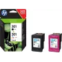 HP 301 - 2er-Pack - Schwarz, Farbe (Cyan, Magenta, Gelb)