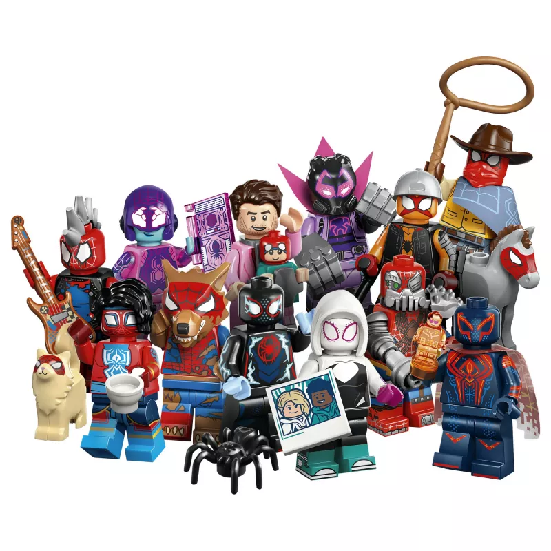 71050 Minifiguren Spider-Man: Across the Spider-Verse, Konstruktionsspielzeug sortierter Artikel, eine Figur