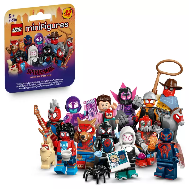 71050 Minifiguren Spider-Man: Across the Spider-Verse, Konstruktionsspielzeug sortierter Artikel, eine Figur