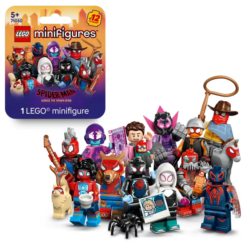 71050 Minifiguren Spider-Man: Across the Spider-Verse, Konstruktionsspielzeug sortierter Artikel, eine Figur