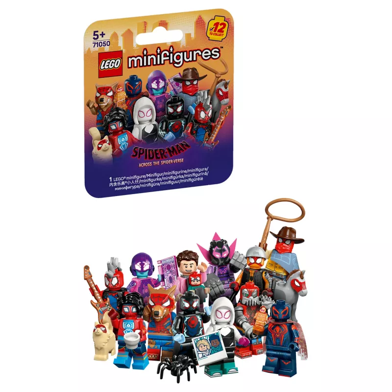 71050 Minifiguren Spider-Man: Across the Spider-Verse, Konstruktionsspielzeug sortierter Artikel, eine Figur