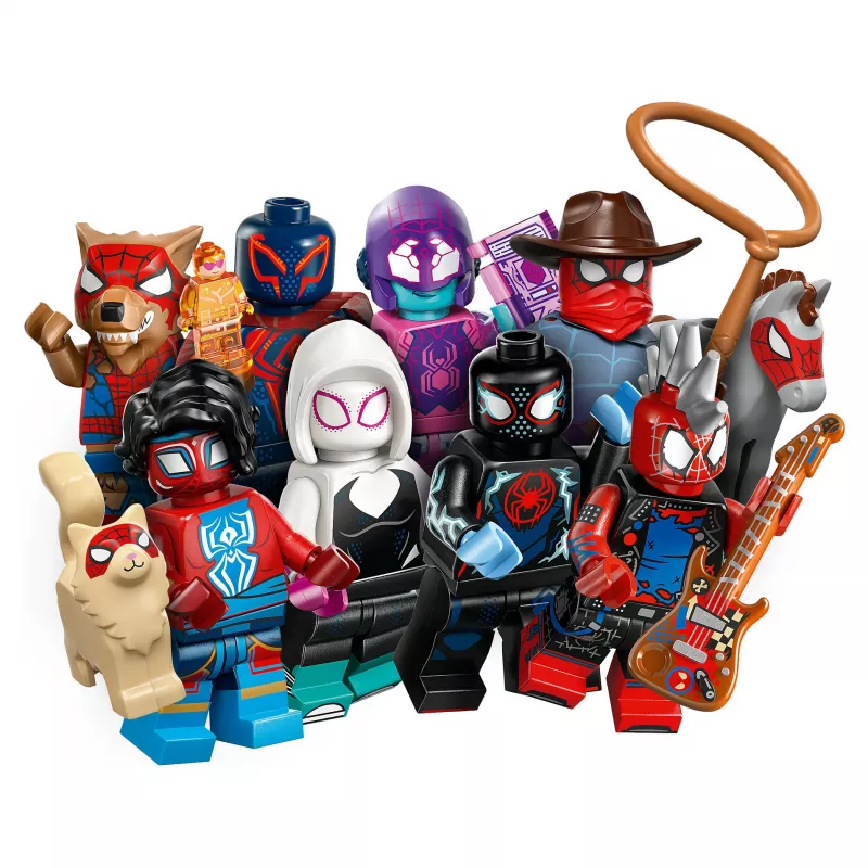 71050 Minifiguren Spider-Man: Across the Spider-Verse, Konstruktionsspielzeug sortierter Artikel, eine Figur