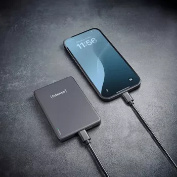 Power Bank USB 10000MAH MAG/Grau 7344034 Intenso