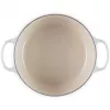 Le Creuset Signature Bräter rund 24 cm Meringue (21177247164430)