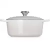 Le Creuset Signature Bräter rund 24 cm Meringue (21177247164430)