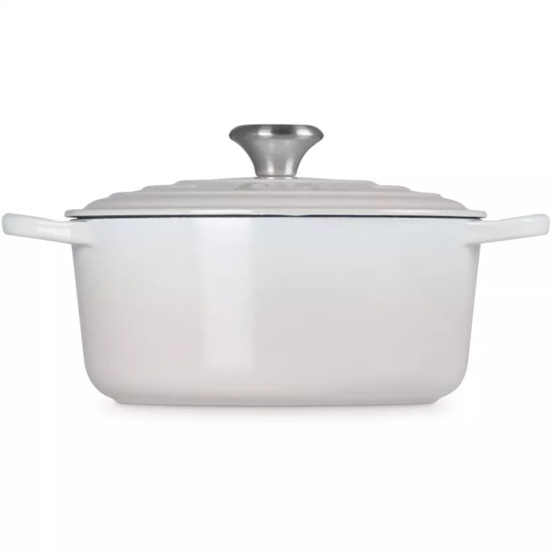 Le Creuset Signature Bräter rund 24 cm Meringue (21177247164430)