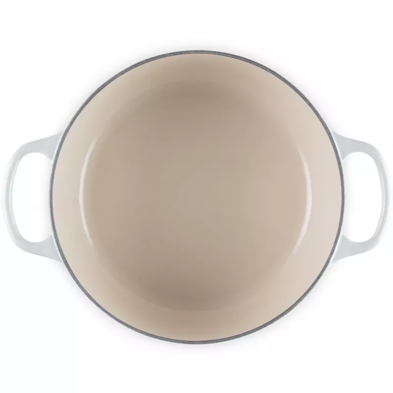 Le Creuset Signature Bräter rund 24 cm Meringue (21177247164430)