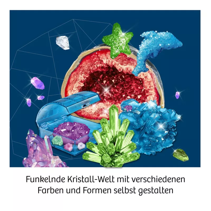 Kristalle züchten, Experimentierkasten