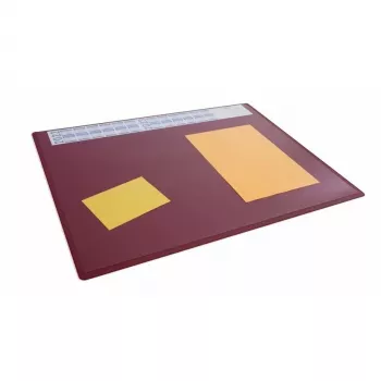 Schreibtischunterlage Durable 722303 Polypropylen Rot 650x500mm