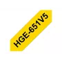 Etikettierband Brother HGE-651V5