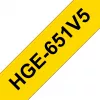 Etikettierband Brother HGE-651V5