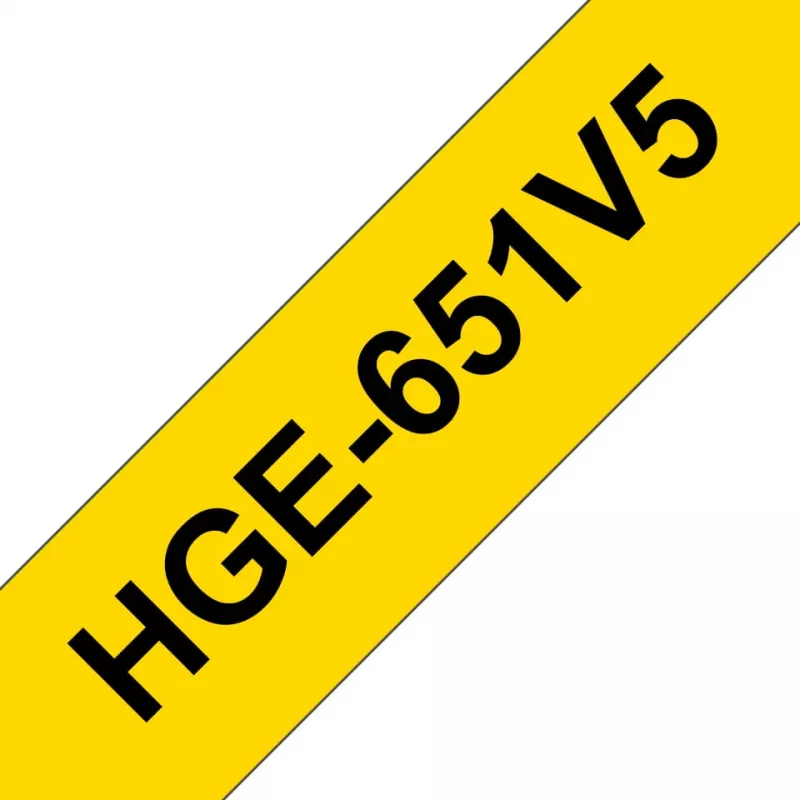 Etikettierband Brother HGE-651V5