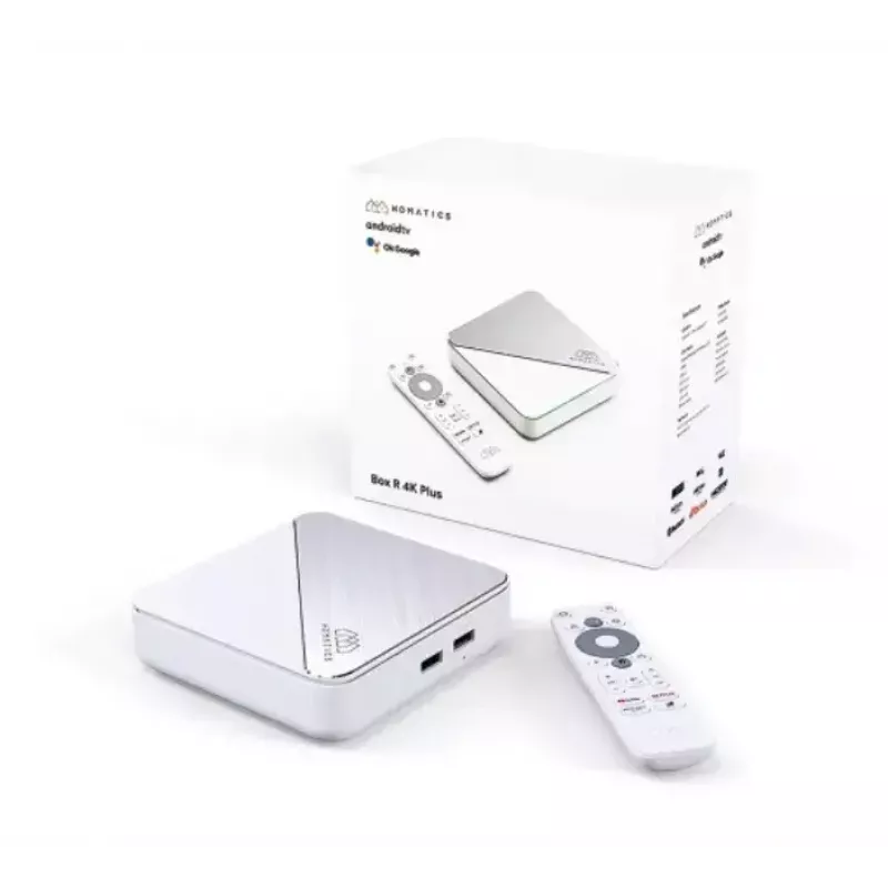 Streaming-Media-Player Homatics Box R PLUS 4K Android TV — 4K-Streaming, Android TV-Plattform