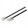 Telefonkabel S-Impuls 70256 — 6 m, RJ11 auf RJ11, schwarz