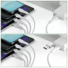4smarts 541024 USB-Kabel 1,2 m USB A/USB C USB C/Micro USB-A/Lightning Weiß (541024)