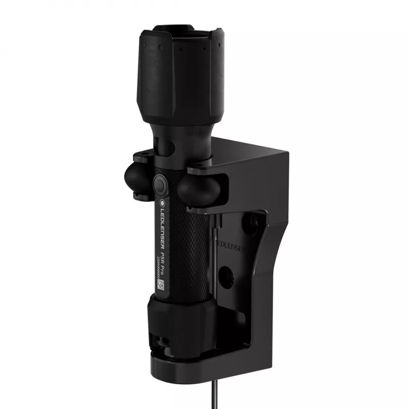 LED Lenser P5R Pro Handheld wiederaufladbare LED-Taschenlampe, schwarz, Modell 503101