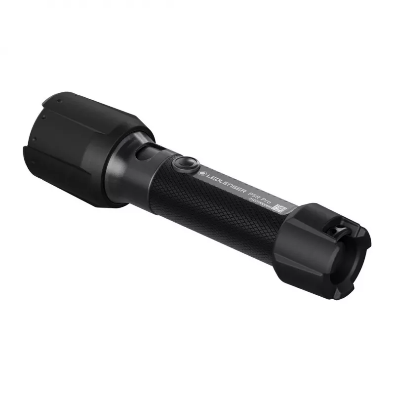 LED Lenser P5R Pro Handheld wiederaufladbare LED-Taschenlampe, schwarz, Modell 503101
