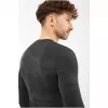 VIKING Gasher Man Langarm Merino Herrenunterwäsche, Größe M, schwarz