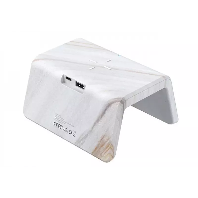 Kabelloses Ladegerät Havit W320 Marmor USB Schnellladung Mobiltelefon