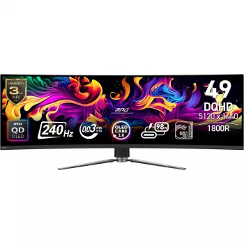 Monitor MSI MPG 491CQPXDE 49 Zoll Dual QHD QD-OLED 5120 x 1440