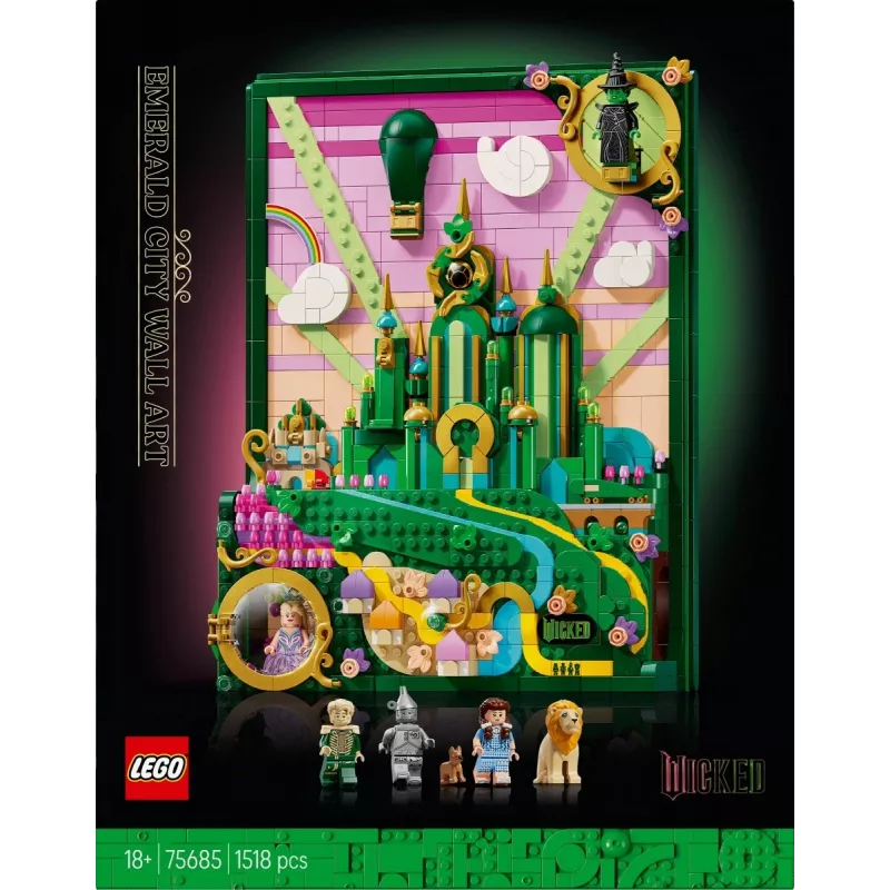 Bausteine Wicked 75685 Bild Smaragdstadt