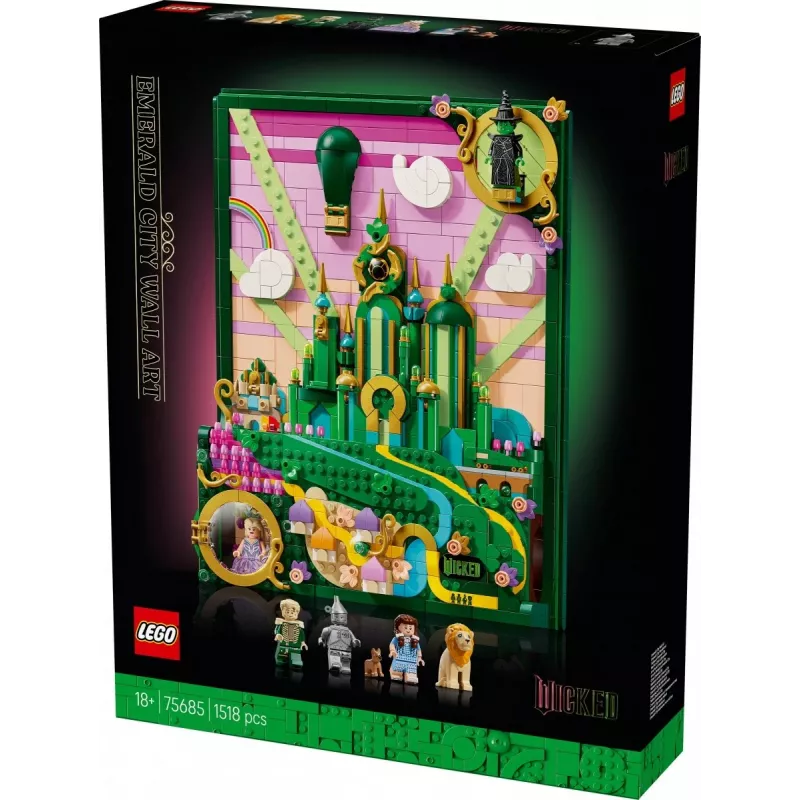 Bausteine Wicked 75685 Bild Smaragdstadt