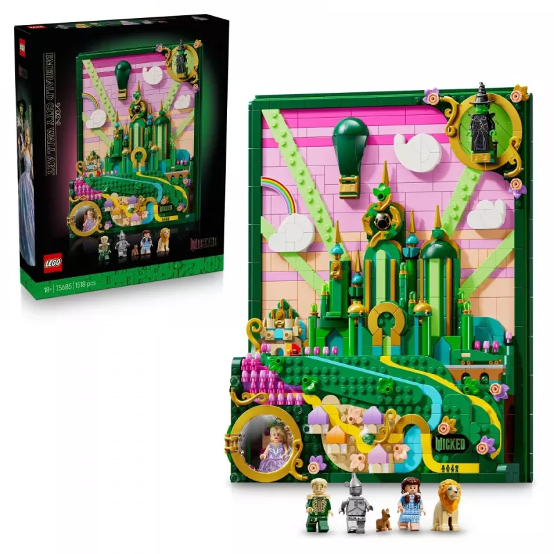 Bausteine Wicked 75685 Bild Smaragdstadt