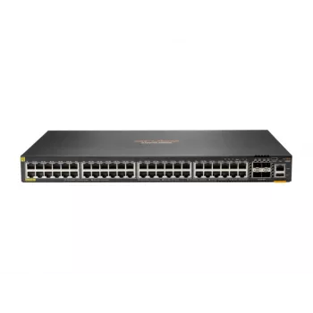 HPE Aruba 6300F - Switch - L3 - managed - 48 x 10/100/1000 (PoE+) + 4 x 50 Gigabit Ethernet SFP56 - rack-montierbar - PoE+ - TAA-konform