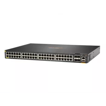 HPE Aruba 6300F - Switch - L3 - managed - 48 x 10/100/1000 (PoE+) + 4 x 50 Gigabit Ethernet SFP56 - rack-montierbar - PoE+ - TAA-konform