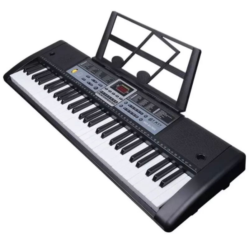 SUPRIMO 6136L - Tastatur mit Mikrofon zum Erlernen des Klavierspielens, speziell für Kinder konzipiert