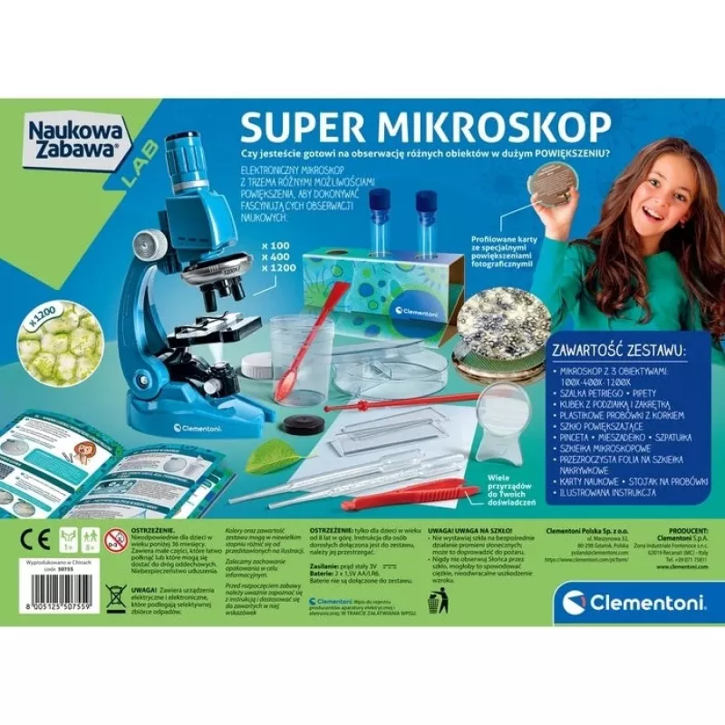 Clementoni Scientific Fun - Super Mikroskop